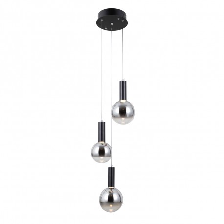 ITALUX Strela Wisząca 3xLED 15W 3000K Czarny mat PND-34378-3S-BK