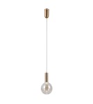 Single pendant lamps - ITALUX Strela Pendant 1xLED 5W 3000K Gold PND-34378-1S-HBR - product 2