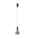 Single pendant lamps - ITALUX Strela Pendant 1xLED 5W 3000K matte black PND-34378-1S-BK - product 1
