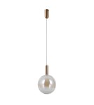 Single pendant lamps - ITALUX Strela Pendant 1xLED 5W 3000K Gold PND-34378-1L-HBR - product 2