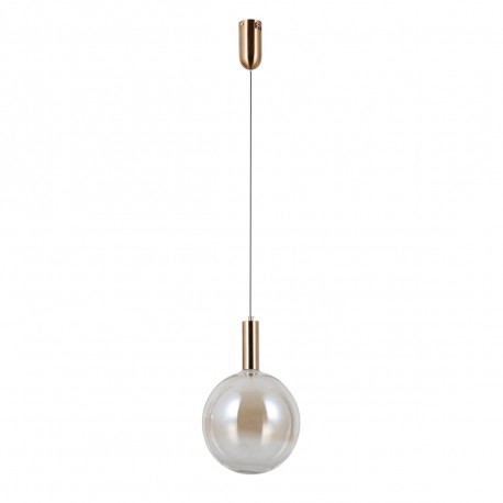 ITALUX Strela Wisząca 1xLED 5W 3000K Złoty PND-34378-1L-HBR