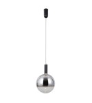 Single pendant lamps - ITALUX Strela Pendant 1xLED 5W 3000K matte black PND-34378-1L-BK - product 1