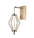 Wall lamps - ITALUX Sevil wall lamp 1xLED 5W 3000K Gold WL-34403-1-HBR - product 1