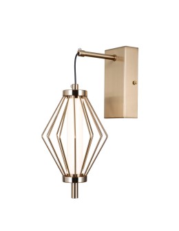 ITALUX Sevil wall lamp 1xLED 5W 3000K Gold WL-34403-1-HBR