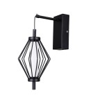 Wall lamps - ITALUX Sevil wall lamp 1xLED 5W 3000K matte black, chrome WL-34403-1-BK - product 1