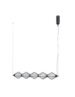 ITALUX Sevil Wisząca 5xLED 25W 3000K Czarny mat, chrom PND-34403-5-BK - produkt 2