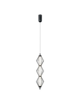 ITALUX Sevil Pendant 3xLED 15W 3000K matte black, chrome PND-34403-3V-BK - product 2
