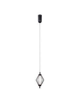 ITALUX Sevil Pendant 1xLED 5W 3000K Matte black, chrome PND-34403-1-BK