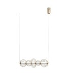 Pendant lamps over the island - ITALUX Rabel Pendant 5xLED 18W 3000K Gold PND-344221-5-HBR - product 4