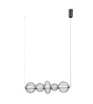Pendant lamps over the island - ITALUX Rabel Pendant 5xLED 18W 3000K matte black PND-344221-5-BK - product 3
