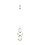 Single pendant lamps - ITALUX Rabel Pendant 3xLED 10W 3000K Gold PND-344221-3V-HBR - product 1