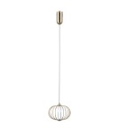 Single pendant lamps - ITALUX Rabel Pendant 1xLED 5W 3000K Gold PND-344221-1-HBR - product 3