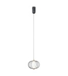 Single pendant lamps - ITALUX Rabel Pendant 1xLED 5W 3000K matte black PND-344221-1-BK - product 1