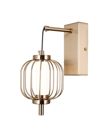 ITALUX Pedro wall lamp 1xLED 4W 3000K Gold WL-34405-1-HBR