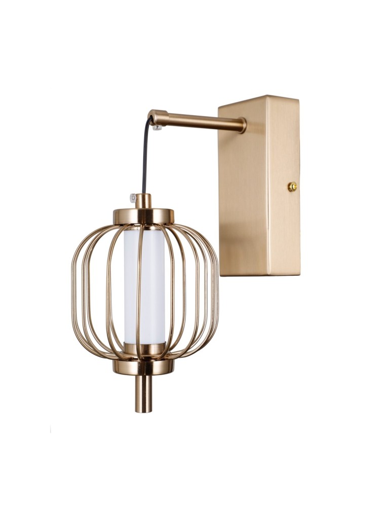Wall lamps - ITALUX Pedro wall lamp 1xLED 4W 3000K Gold WL-34405-1-HBR - product kolory-swiatla.pl 2