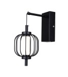 Wall lamps - ITALUX Pedro wall lamp 1xLED 4W 3000K matte black, chrome WL-34405-1-BK - product 1