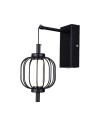 ITALUX Pedro wall lamp 1xLED 4W 3000K matte black, chrome WL-34405-1-BK
