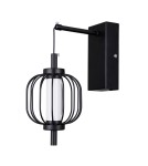 Wall lamps - ITALUX Pedro wall lamp 1xLED 4W 3000K matte black, chrome WL-34405-1-BK - product 2