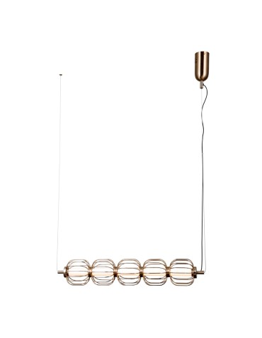 ITALUX Pedro Wisząca 5xLED 20W 3000K Złoty PND-34405-5-HBR - produkt 2