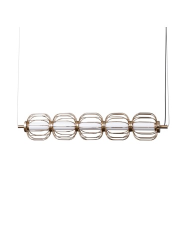 ITALUX Pedro Pendant 5xLED 20W 3000K Gold PND-34405-5-HBR