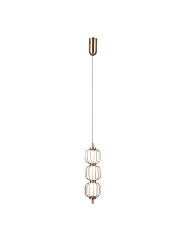 ITALUX Pedro Pendant 3xLED 12W 3000K Gold PND-34405-3V-HBR