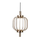 Single pendant lamps - ITALUX Pedro Pendant 1xLED 4W 3000K Gold PND-34405-1-HBR - product 2