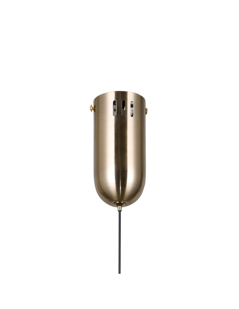 Single pendant lamps - ITALUX Pedro Pendant 1xLED 4W 3000K Gold PND-34405-1-HBR - product kolory-swiatla.pl 4