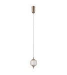 Single pendant lamps - ITALUX Pedro Pendant 1xLED 4W 3000K Gold PND-34405-1-HBR - product 3