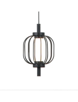 ITALUX Pedro Pendant 1xLED 4W 3000K Matte black, chrome PND-34405-1-BK - product 2