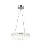 Glamour pendant lamps - ITALUX Nosta Pendant 1xLED 36W 3000K Chrome PND-34364-3-CH-CL - product 1