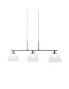 ITALUX Montiela Pendant 3xLED 15W 3000K matte black, gold PND-34374-3-BK