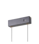 ITALUX Montiela Wisząca 3xLED 15W 3000K Czarny mat, złoty PND-34374-3-BK