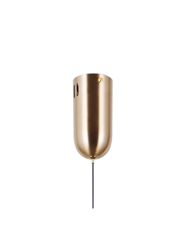 Single pendant lamps - ITALUX Montiela Pendant 1xLED 5W 3000K Gold PND-34374-1-HBR - product kolory-swiatla.pl 3