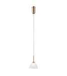Single pendant lamps - ITALUX Montiela Pendant 1xLED 5W 3000K Gold PND-34374-1-HBR - product 1