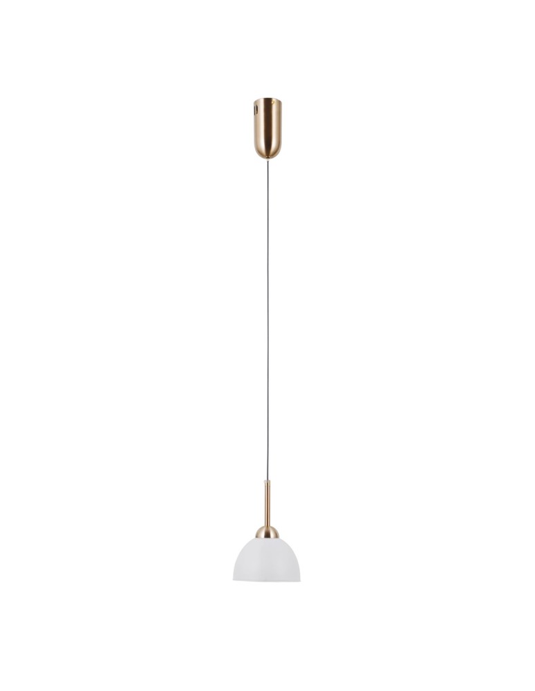 Single pendant lamps - ITALUX Montiela Pendant 1xLED 5W 3000K Gold PND-34374-1-HBR - product kolory-swiatla.pl 4