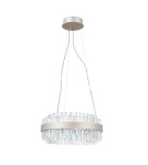 Glamour pendant lamps - ITALUX Horna Pendant 1xLED 36W 3000K Champagne PND-34386-1-CH-CL - product 4