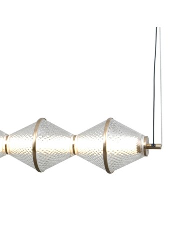 ITALUX Fuente Pendant 5xLED 25W 3000K Gold PND-34395-5-HBR - product 2
