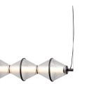 ITALUX Fuente Wisząca 5xLED 25W 3000K Czarny mat PND-34395-5-BK