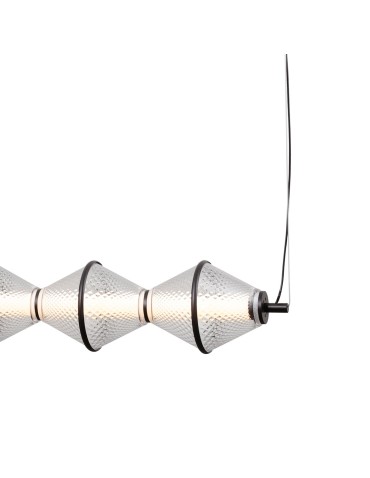 ITALUX Fuente Wisząca 5xLED 25W 3000K Czarny mat PND-34395-5-BK - produkt 2