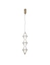 ITALUX Fuente Pendant 3xLED 15W 3000K Gold PND-34395-3V-HBR