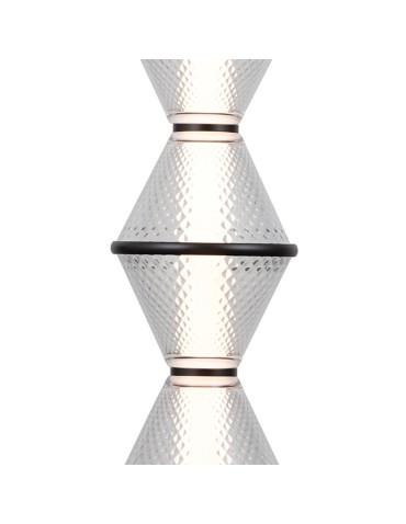 ITALUX Fuente Wisząca 3xLED 15W 3000K Czarny mat PND-34395-3V-BK - produkt 2