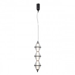 ITALUX Fuente Wisząca 3xLED 15W 3000K Czarny mat PND-34395-3V-BK