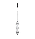 Single pendant lamps - ITALUX Fuente Pendant 3xLED 15W 3000K matte black PND-34395-3V-BK - product 4