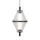 ITALUX Fuente Wisząca 3xLED 15W 3000K Czarny mat, chrom PND-34395-3-BK