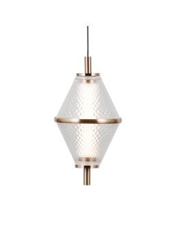 ITALUX Fuente Wisząca 1xLED 5W 3000K Złoty PND-34395-1-HBR - produkt 2