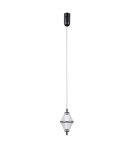 Single pendant lamps - ITALUX Fuente Pendant 1xLED 5W 3000K Matte black, gold PND-34395-1-BK - product 3