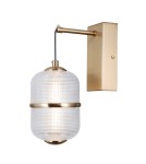 ITALUX Alani ścienna 1xLED 6W 3000K Złoty WL-34375-1-HBR