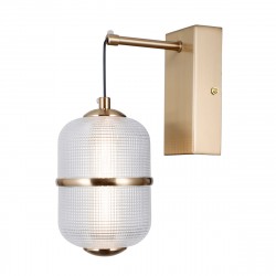 ITALUX Alani ścienna 1xLED 6W 3000K Złoty WL-34375-1-HBR