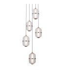 LED pendant lamps - ITALUX Alani Pendant 5xLED 28W 3000K Gold PND-34375-5-HBR - product 2