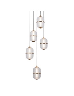 ITALUX Alani Pendant 5xLED 28W 3000K Gold PND-34375-5-HBR - product 2